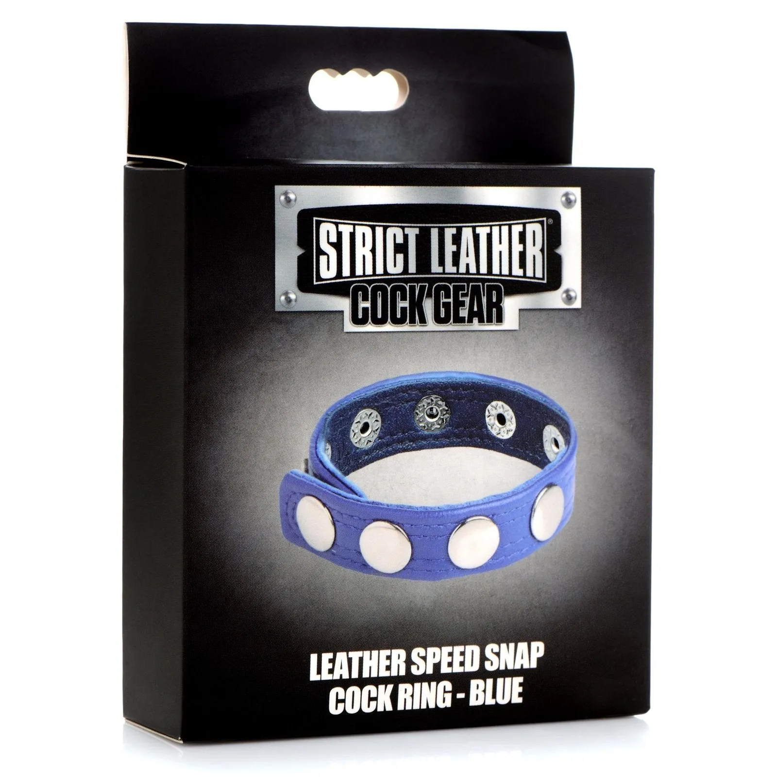 Leather Speed Snap Cock Ring