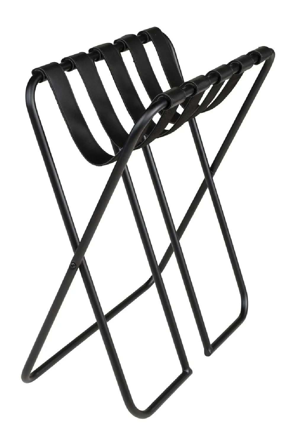 Leather Straps Luggage Rack | Versmissen Sammy