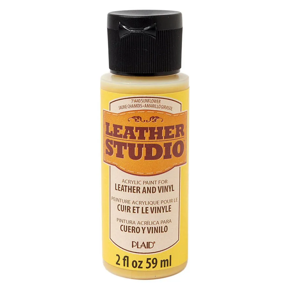 Leather Studio Paint Sunflower 2 Oz.