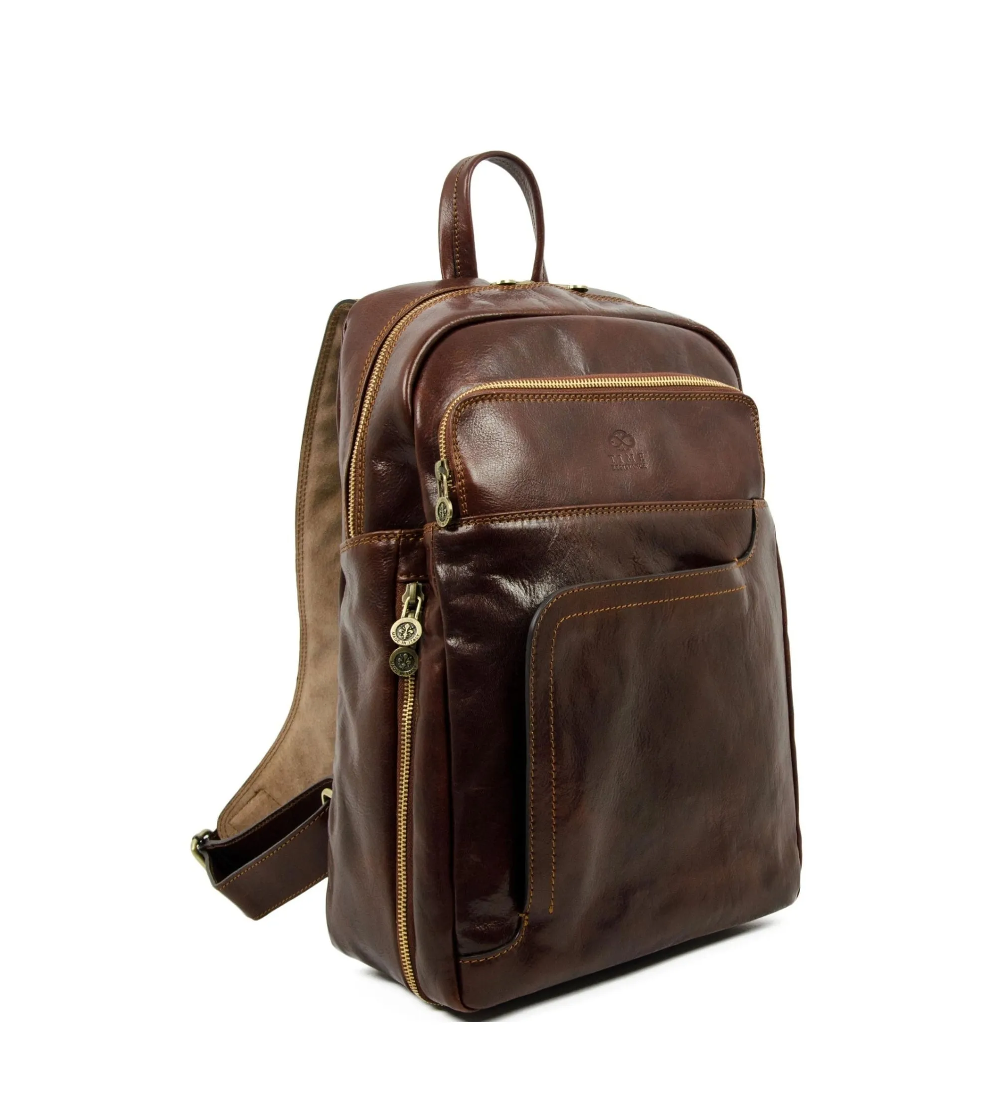 Leather Travel Backpack for Women - L.A. Confidential