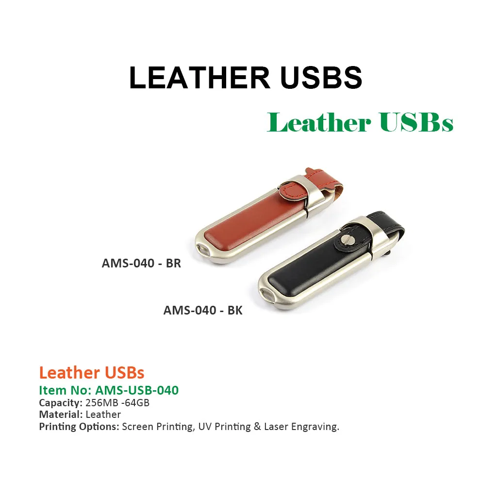 Leather USBs - Model 4