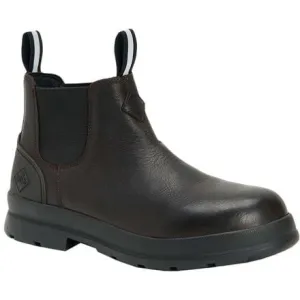 Leather wide boots Chore Farm Chelsea PT men's Muck Boots, color Black Coffee