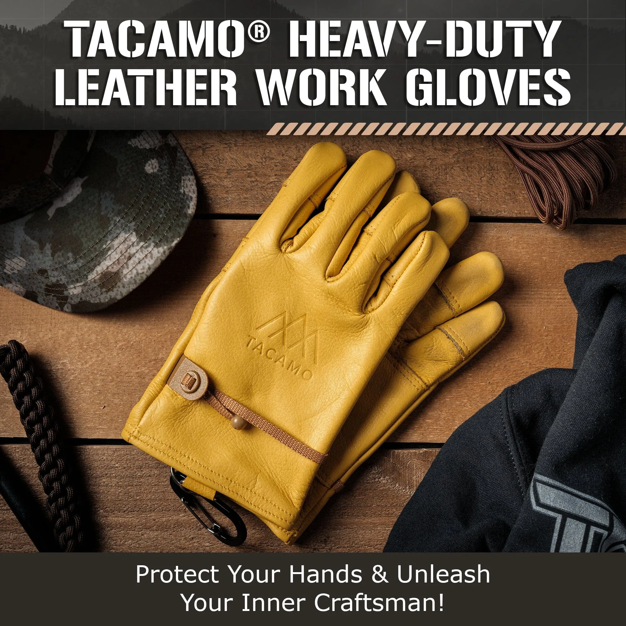 Leather Work Gloves