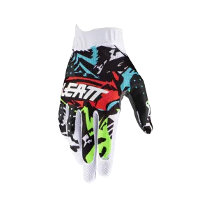 Leatt Moto 1.5 Gripr Youth Gloves Zebra