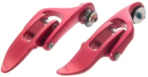 Leatt Racing Fastening Buckles, Red