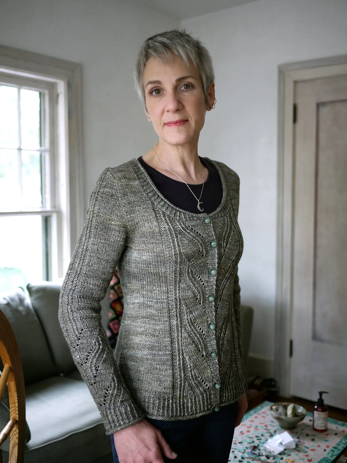 Leaving Cardigan <br/><small>knitting pattern</small>