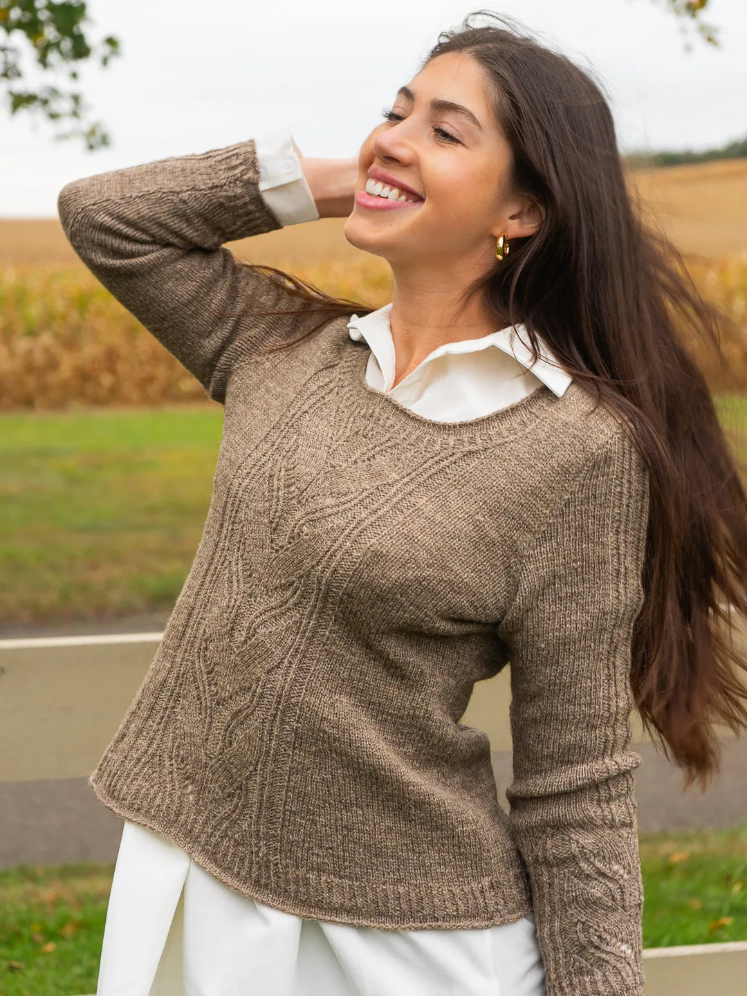 Leaving Pullover <br/><small>knitting pattern</small>