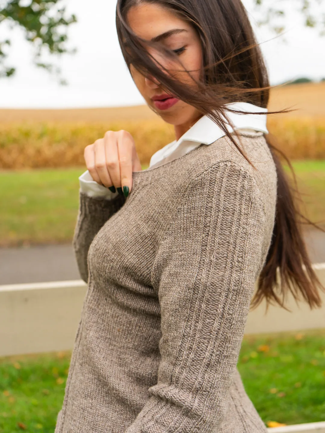 Leaving Pullover <br/><small>knitting pattern</small>