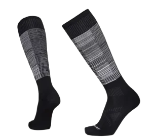 LeBent Glacier Targeted Cushion Snow Sock Black