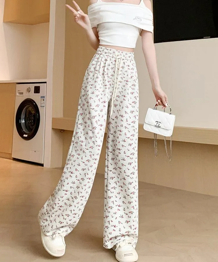 Leena Floral Print Lounge Pants