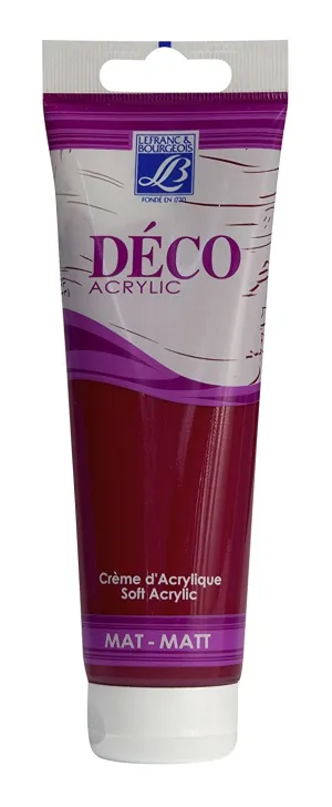 Lefranc & Bourgeois Shades Deco Matt Acrylic Cream PASSION RED