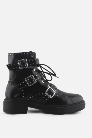 Lefties Zipper Buckle Straps Ankle Boots | 100% Authentic Leather