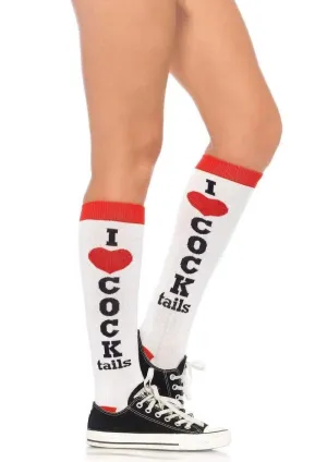 Leg Avenue Cocktails Knee Socks