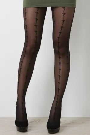 Leg Avenue Daisy Path Stockings