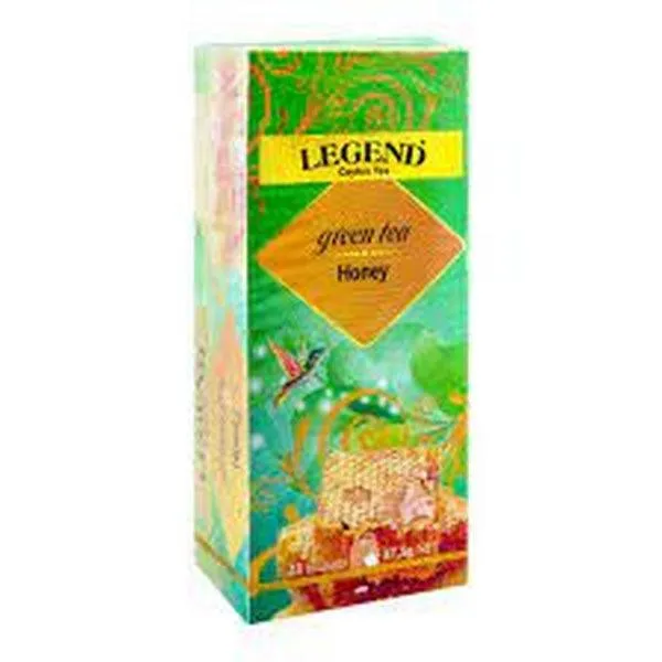 LEGEND HONEY GREEN TEA BAGS 25PCS