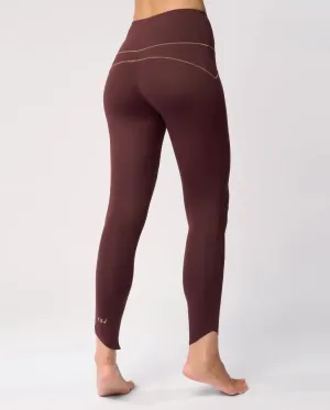 Legging de yoga Brown MULADHARA