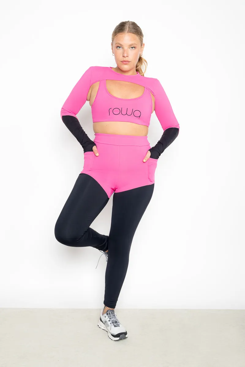 Legging Passatempo bicolor EMANA® - Rosa