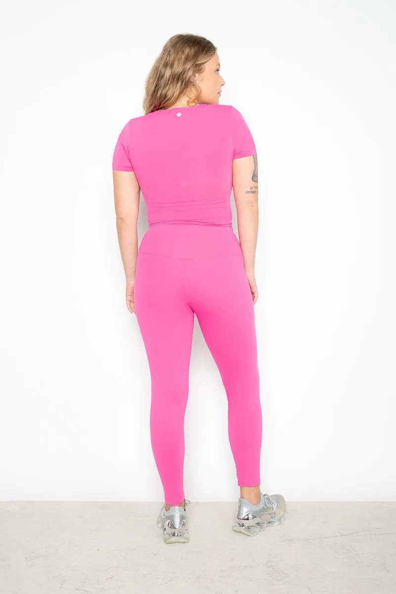 Legging Simpatia Levanta Bumbum EMANA® - Rosa