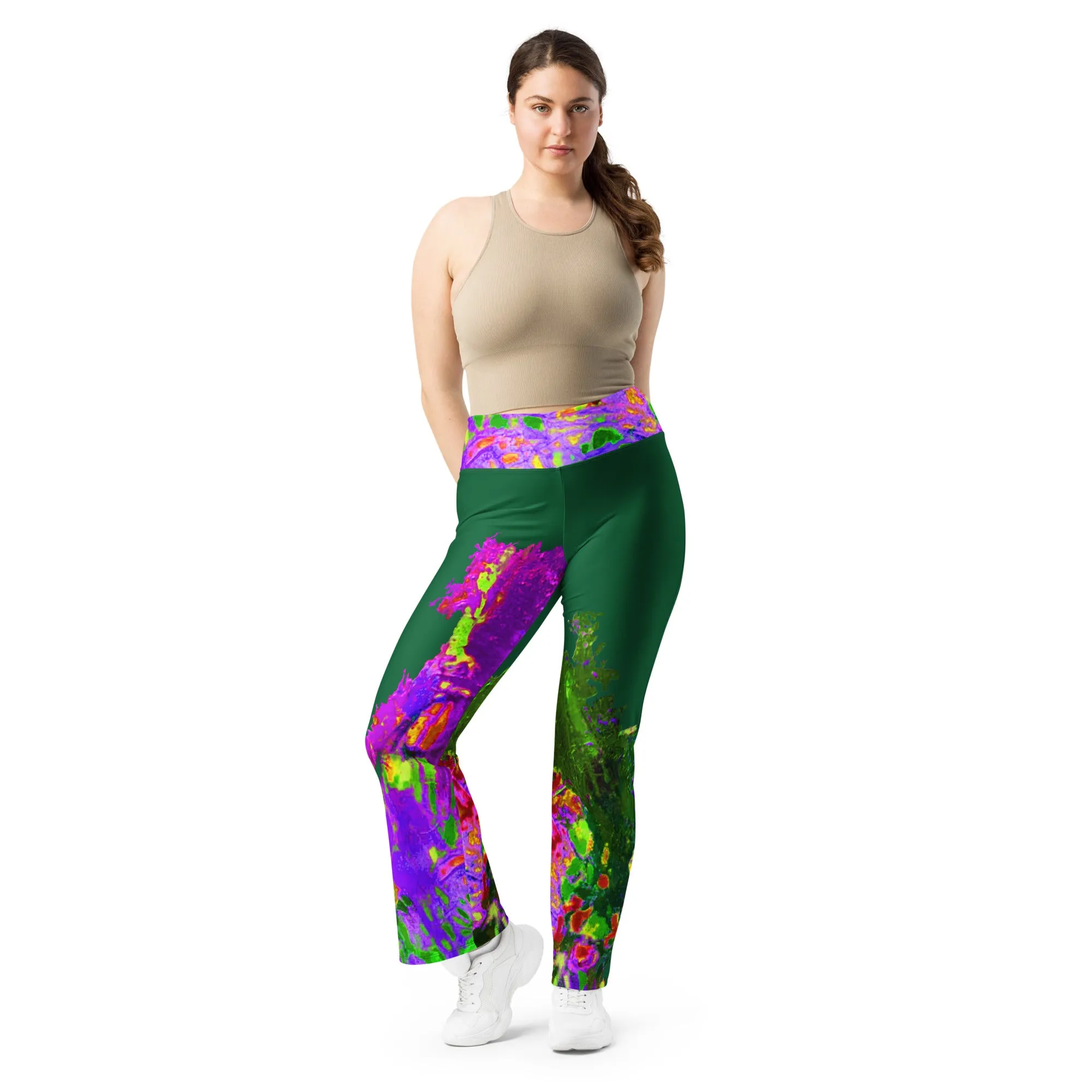 Leggins acampanados FLOR SALVAJE