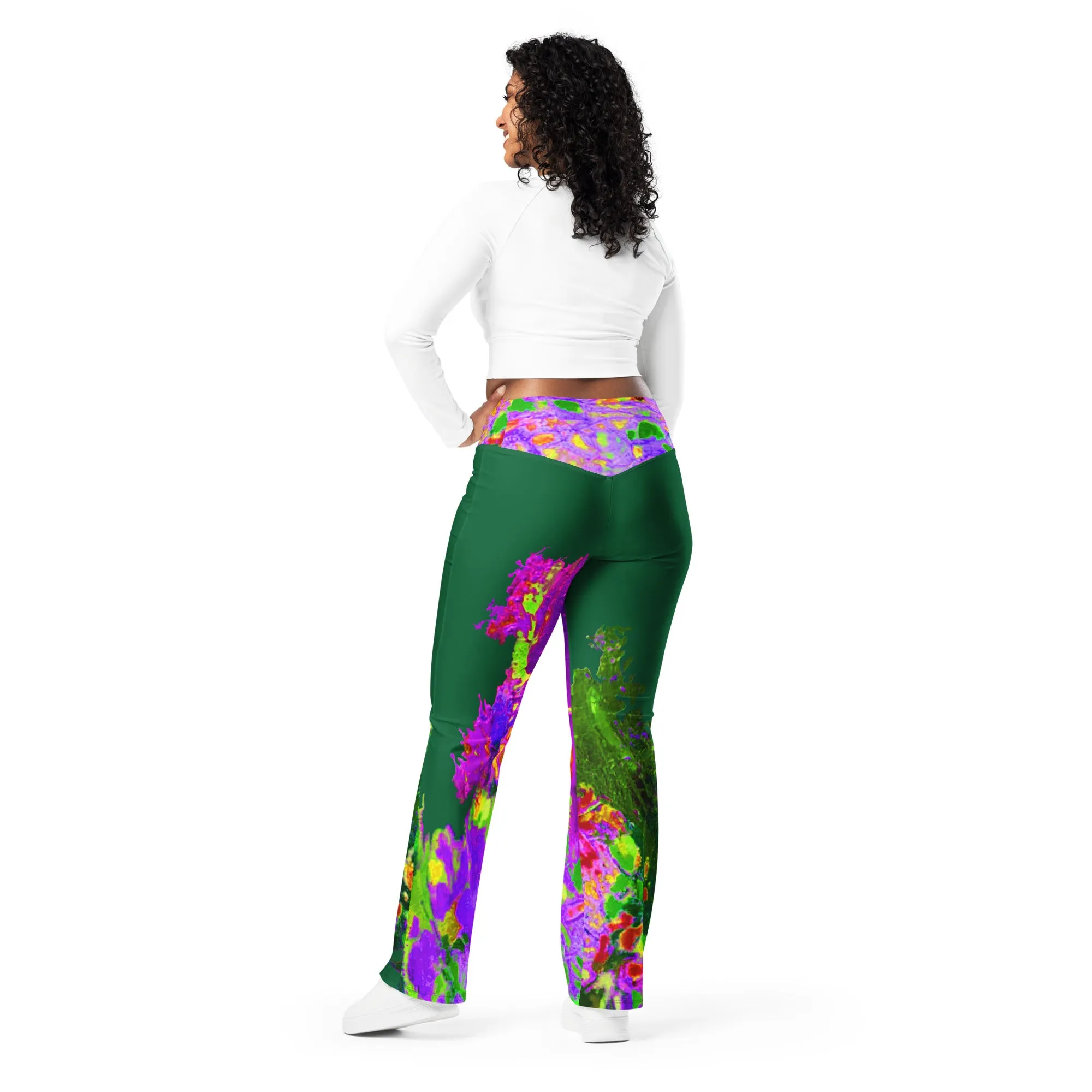 Leggins acampanados FLOR SALVAJE