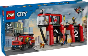 LEGO CITY Fire Station with Fire Truck 60414