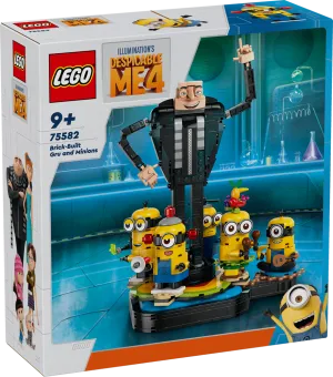 LEGO Despicable Me Brick-Built Gru and Minions 75582