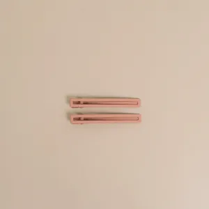 Leia Hair Clips Set - Burnt Orange