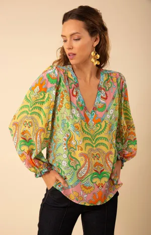 Leila Silk Top