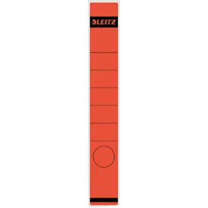 Leitz SPINE LABEL-RED-LONG-NARROW