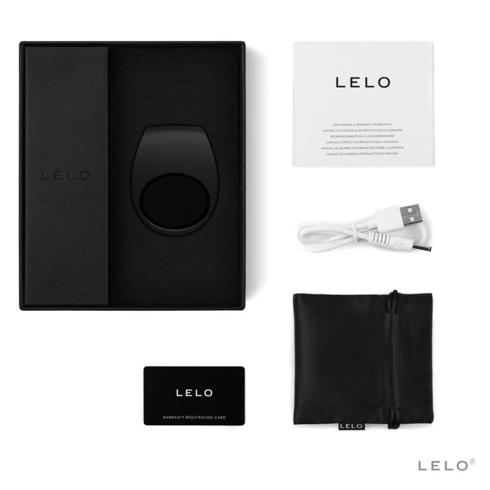 Lelo Tor 2 Vibrating Couples’ Ring Black