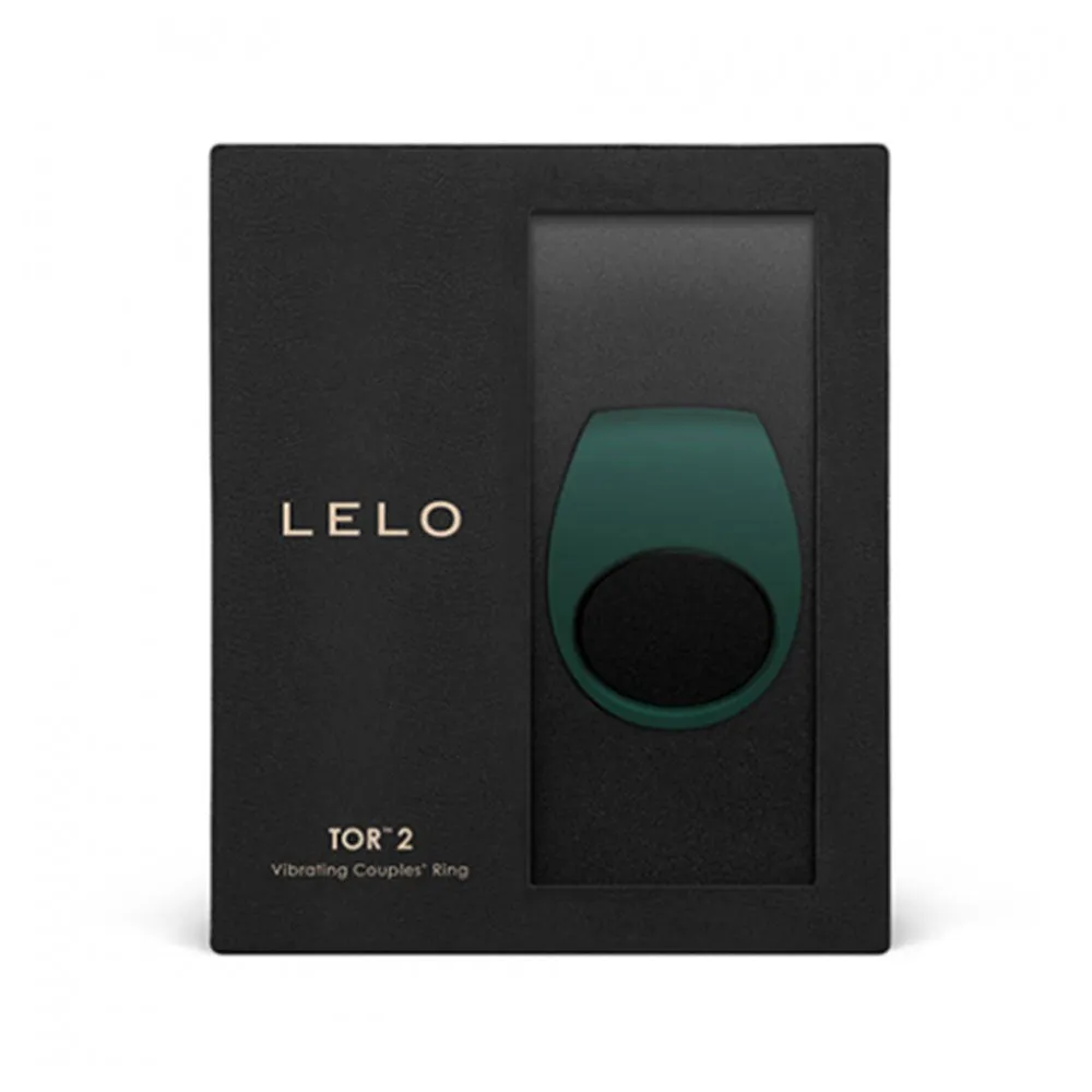 Lelo Tor 2 Vibrating Couples’ Ring Dark Green