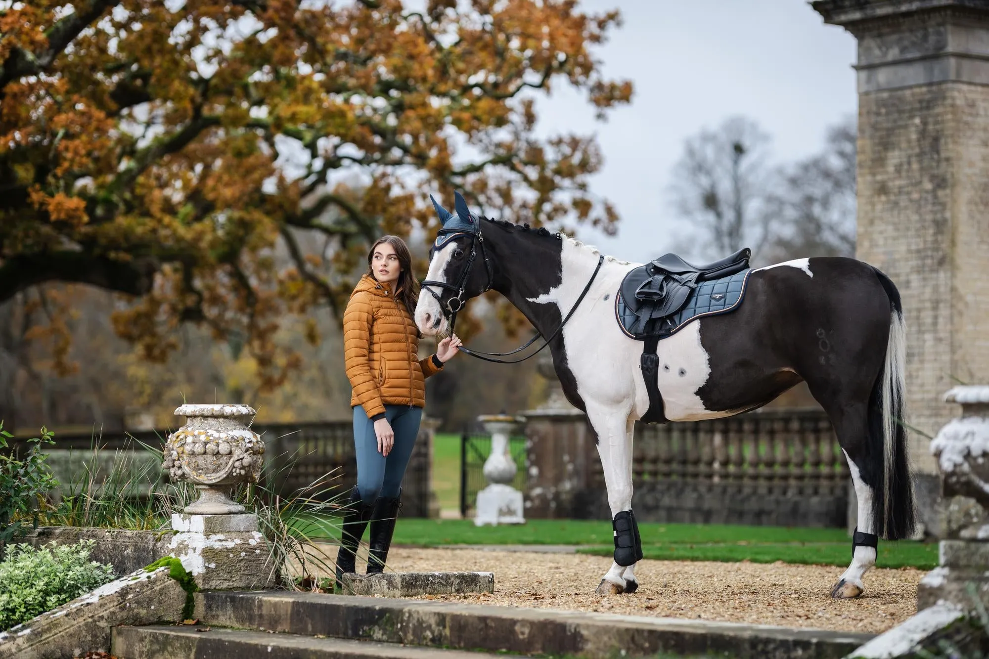 LeMieux Loire Classic GP Square Petrol