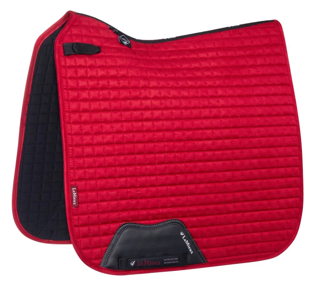 LeMieux Prosport Suede Square Dressage Saddle Pad