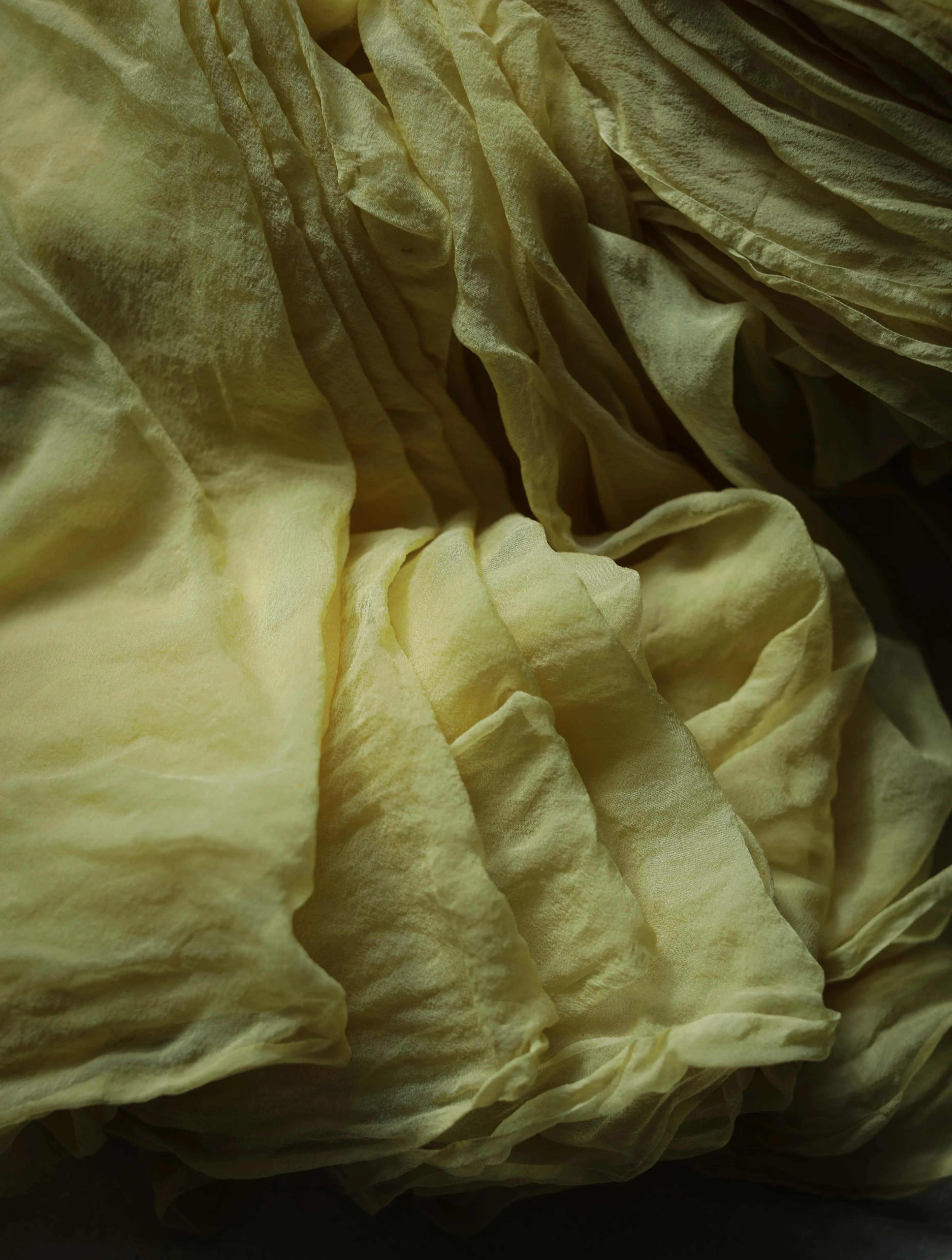 Lemon {Sheer Silk Runner}