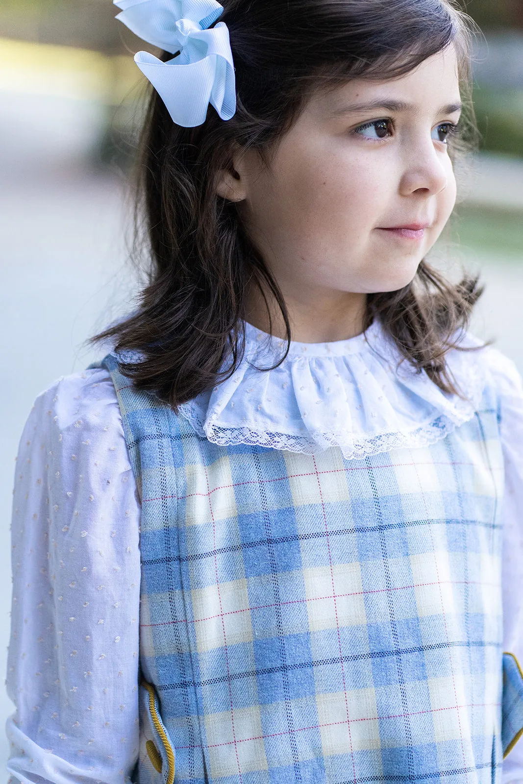 Leo & Lola Plaid viella Girl's Jumper