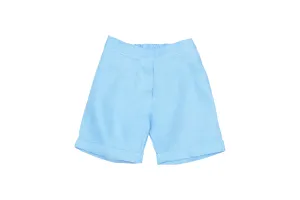 Leo Boy Short - Linen Light Blue