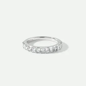 Leona | 9ct White Gold 1ct tw Lab Grown Diamond Eternity Band Ring