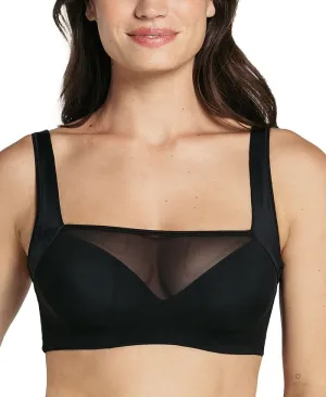 Leonisa Mesh Front Contour Bra, Black