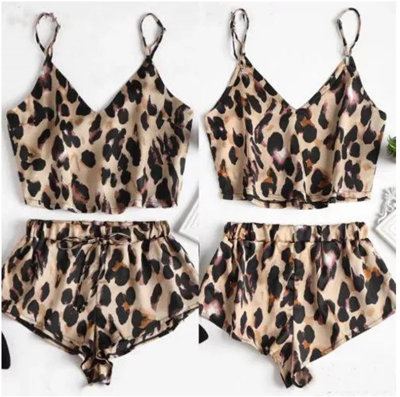 Leopard Pajama Set