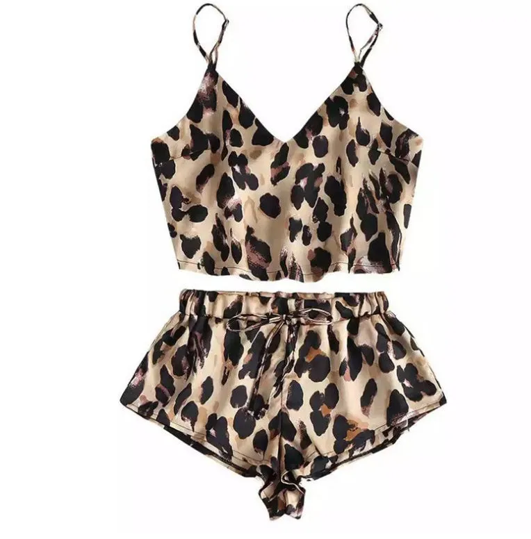 Leopard Pajama Set