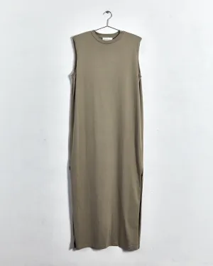 Les Coyotes de Paris 'gerry' t shirt maxi dress, khaki, 8