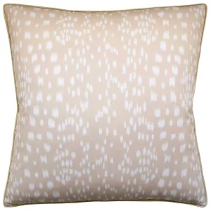 Les Touches Beige Pillow by Ryan Studio