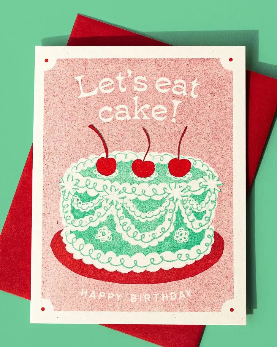 Let's Eat Cake Card