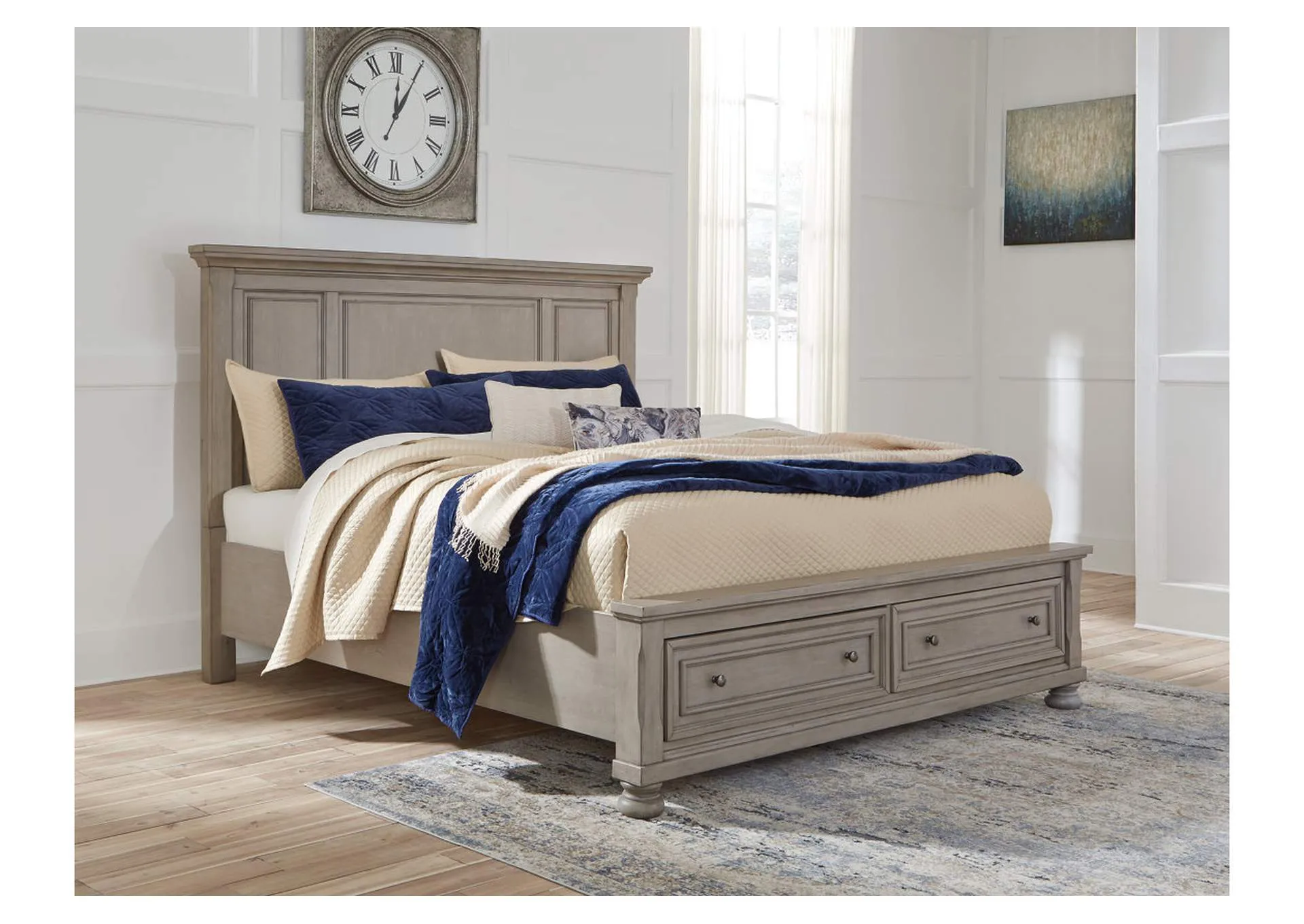 Lettner Queen Panel Storage Bed