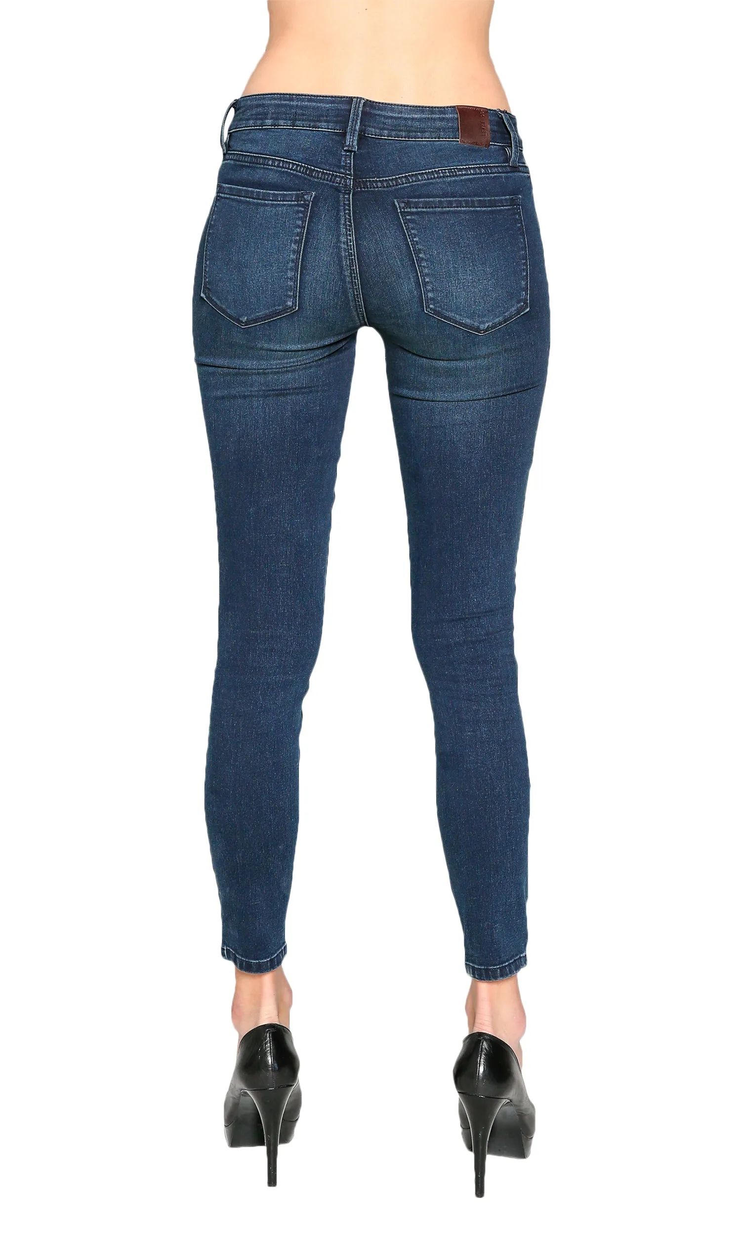 Level 99 Janice Mid-Rise Ultra Skinny Denim - Krave