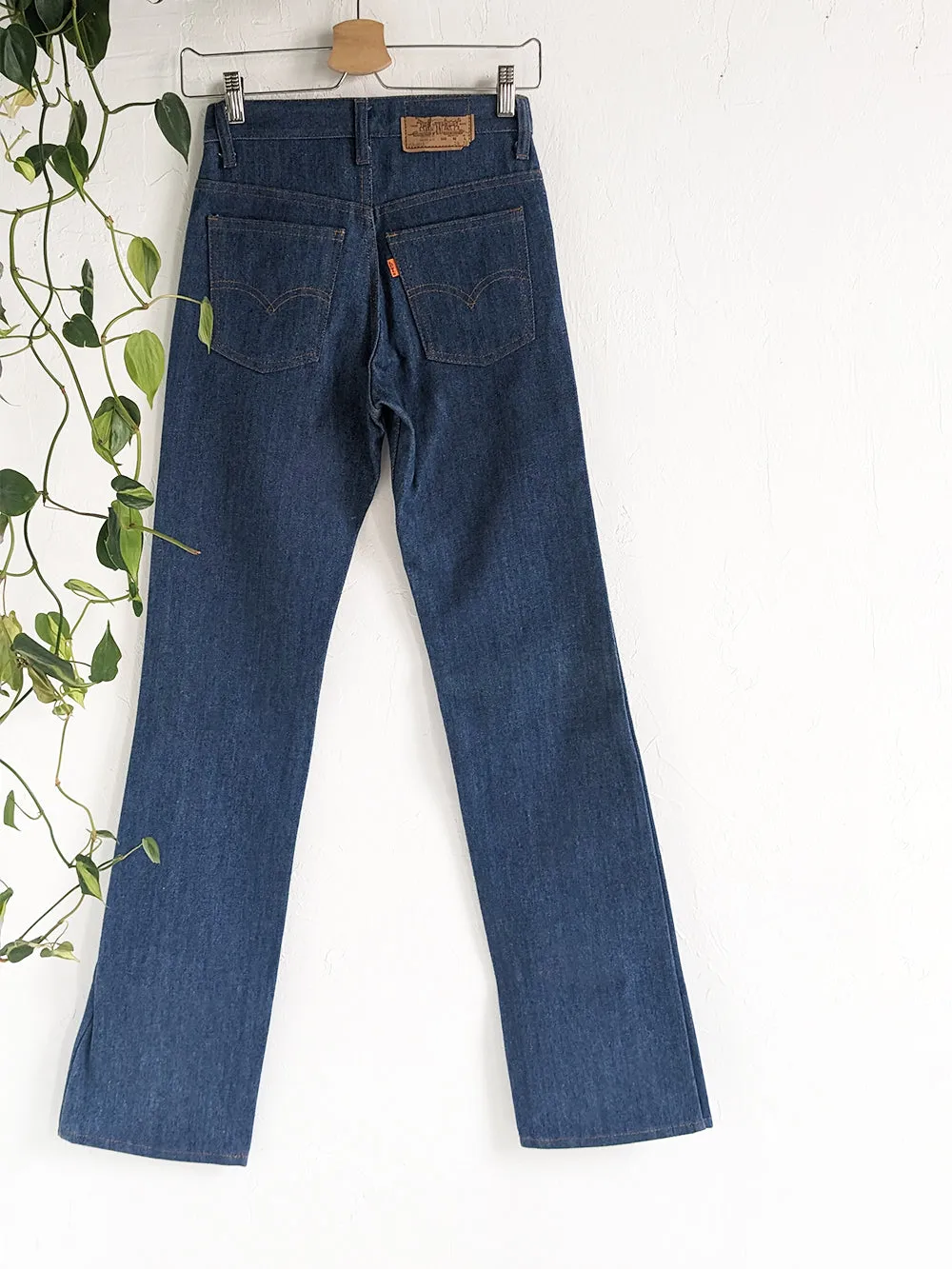 LEVIS 716 Deadstock High Rise Dark Wash Jeans 25x33