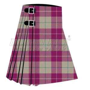 Lewis Magenta Premium Tartan Kilt