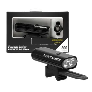 LEZYNE MICRO DRIVE PRO 800XL REMOTE LOADED Front Light - Black