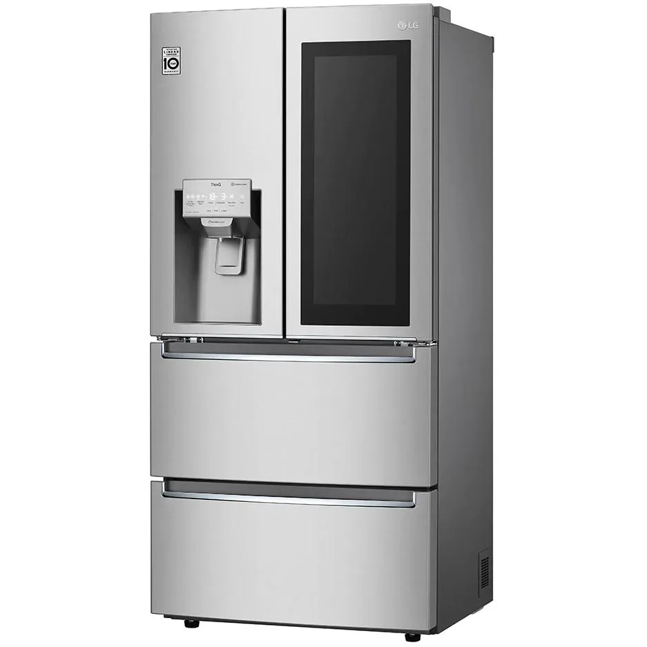 LG Réfrigérateur quatre portes avec porte à deux battants avec système à glace SpacePlus™ LRMVC1803S