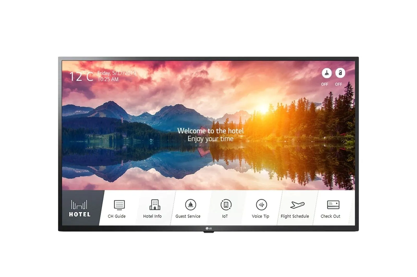 Lg Smart Hotel Tv 55Us662h3zc - 139.7 Cm (55") - 3840 × 2160 4K